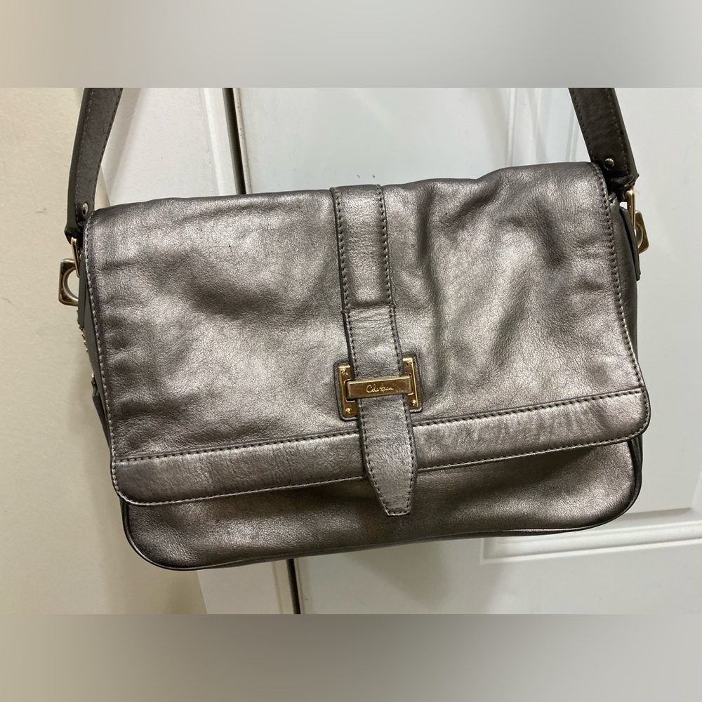 Cole hann vintage  Metallic Crossbody Bag